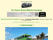 Tablet Screenshot of classicbuses.co.uk